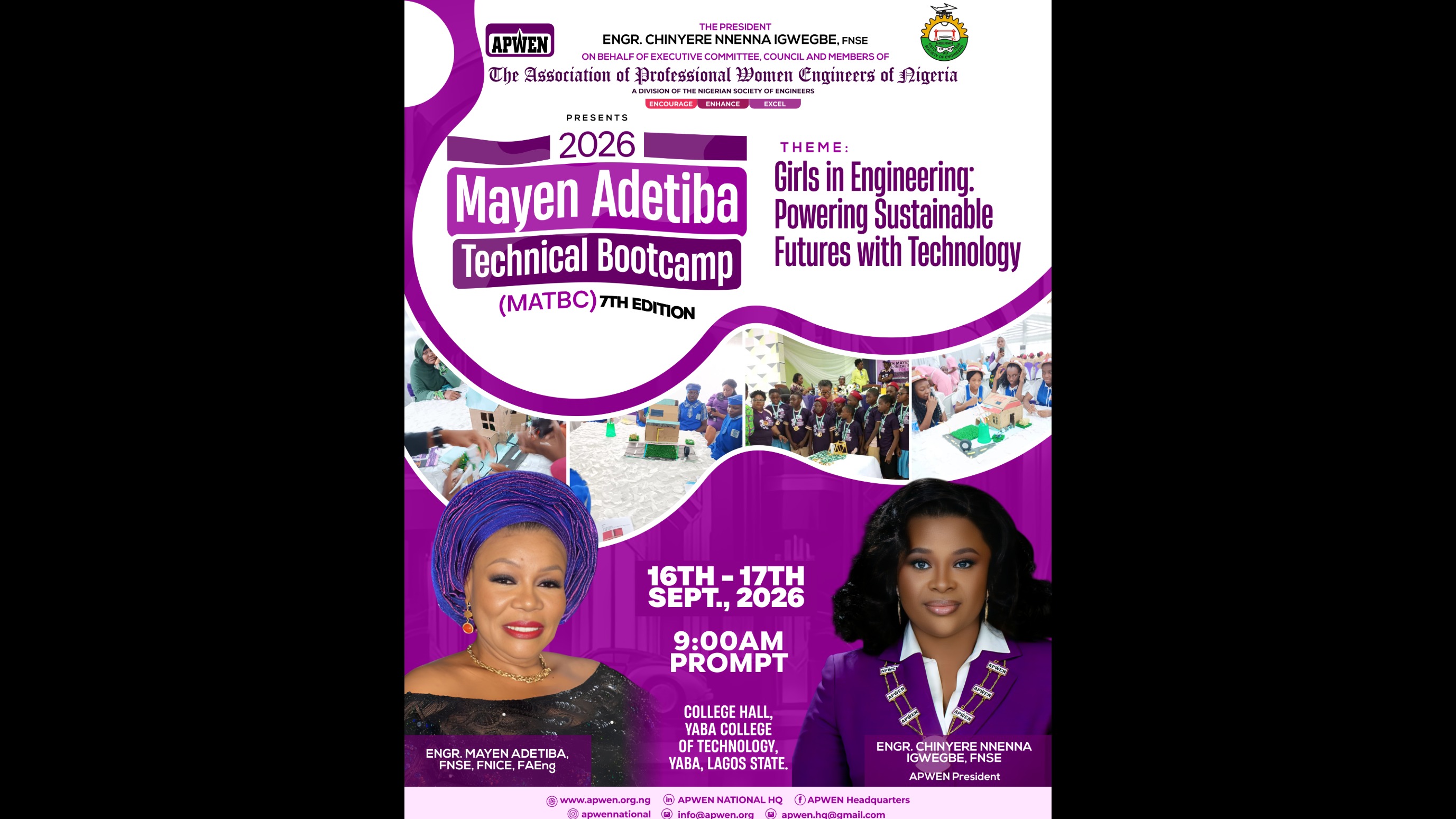  7th EDITION OF THE MAYEN ADETIBA TECHNICAL BOOTCAMP