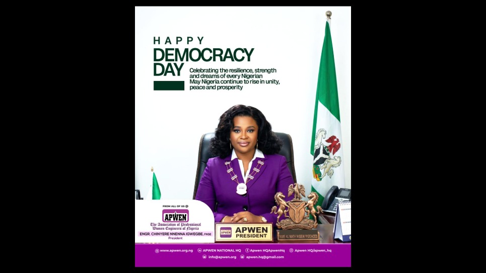  APWEN CELEBRATES  2026 DEMOCRACY DAY