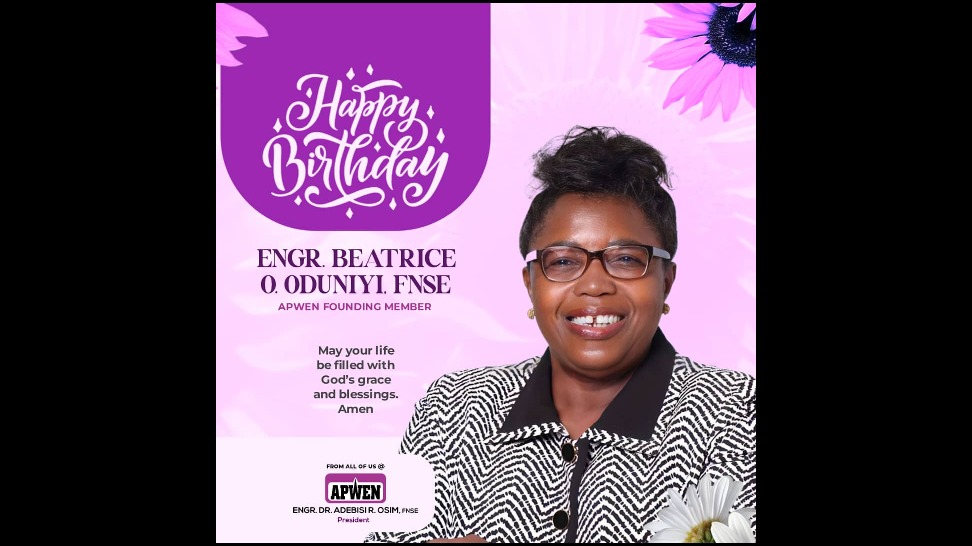  Engr. Beatrice Oduniyi Celebrates 70th Birthday