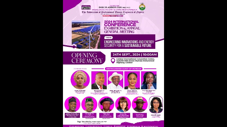  OPENING CEREMONY DIGNATARIES AT THE 2024 APWEN INTERNATIONAL CONF.