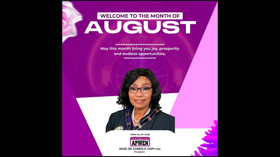  WELCOME TO AUGUST, MONTH OF POSSIBILITIES
