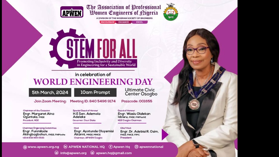  WORLD ENGINEERING DAY - STEM FOR ALL